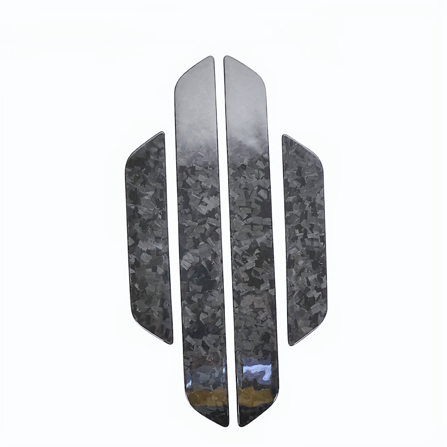 Fixation de garniture de seuil de porte MAX CARBON Performance DOOR dans un ensemble pour TESLA MODEL 3 MODEL Y