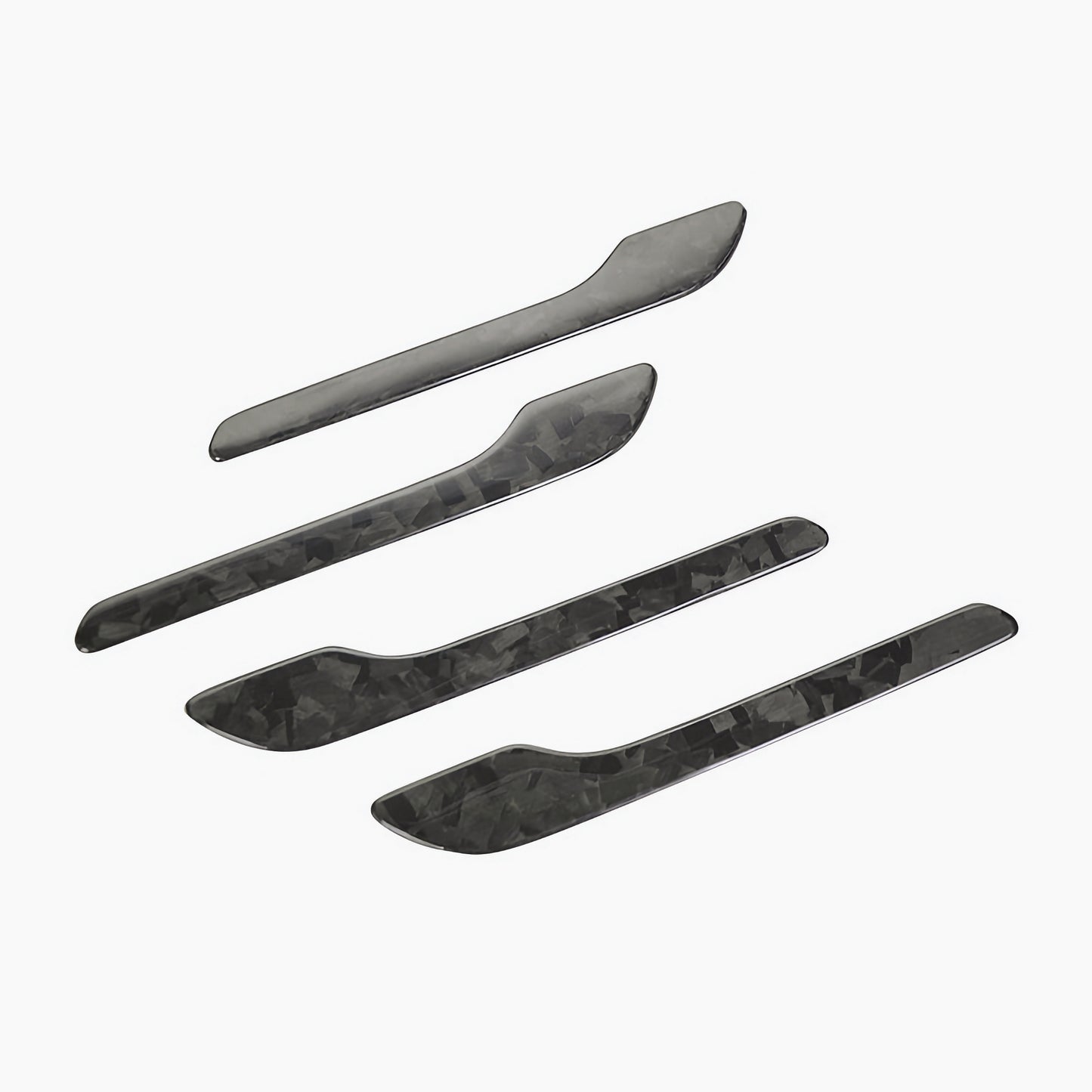 MAX CARBON Performance Türverkleidung Tür Blenden Türgriff im Satz für TESLA MODEL 3 MODEL Y