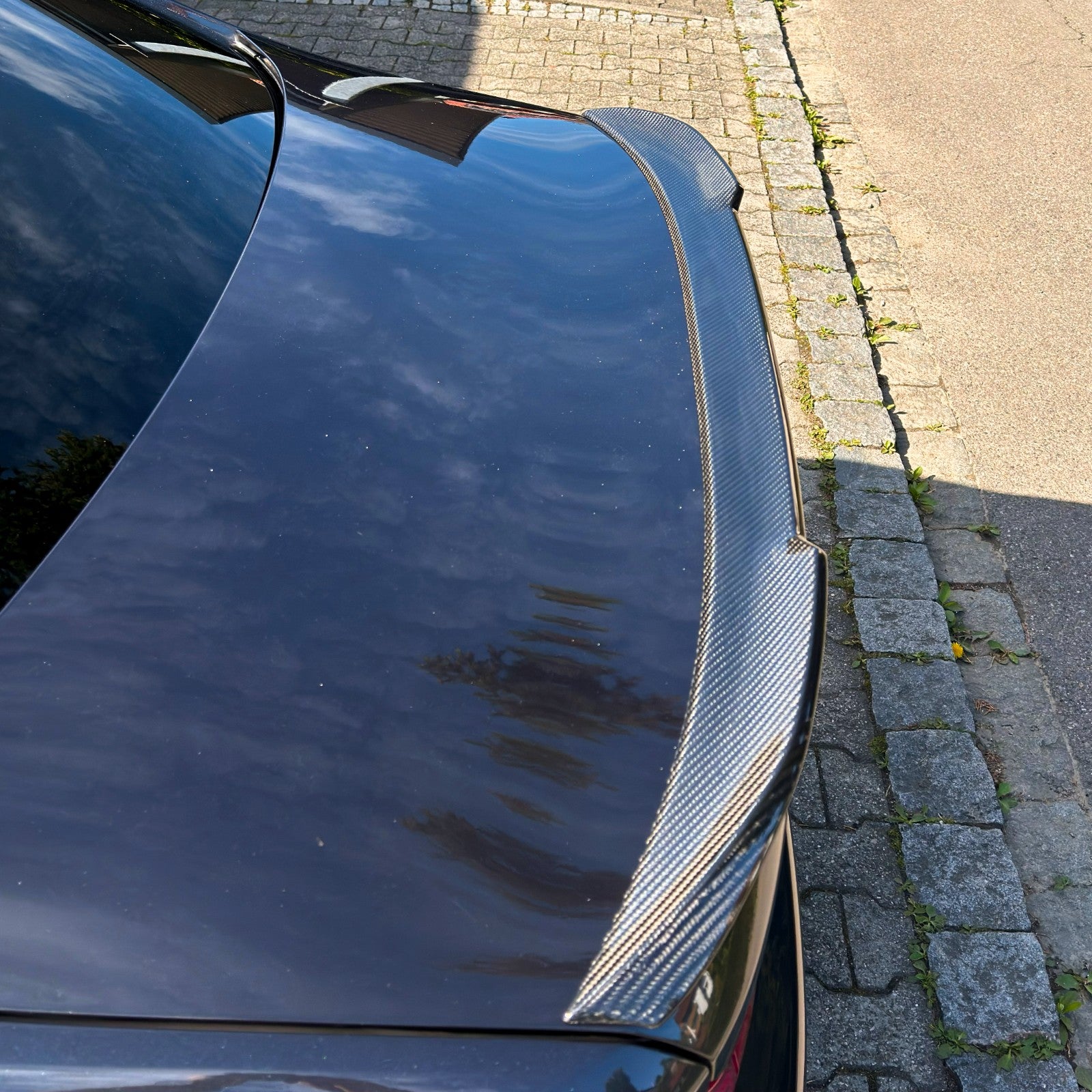 MAX CARBON Performance Echt Voll Karbon Dry Carbon Spoiler Heckspoiler für BMW 5er G30 M5 F90 CS