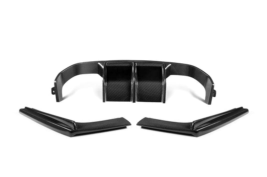 MC MAX CARBON Dry Carbon Prepreg Satz Diffusor Ersatz für BMW M3 F80 M4 F82 F83