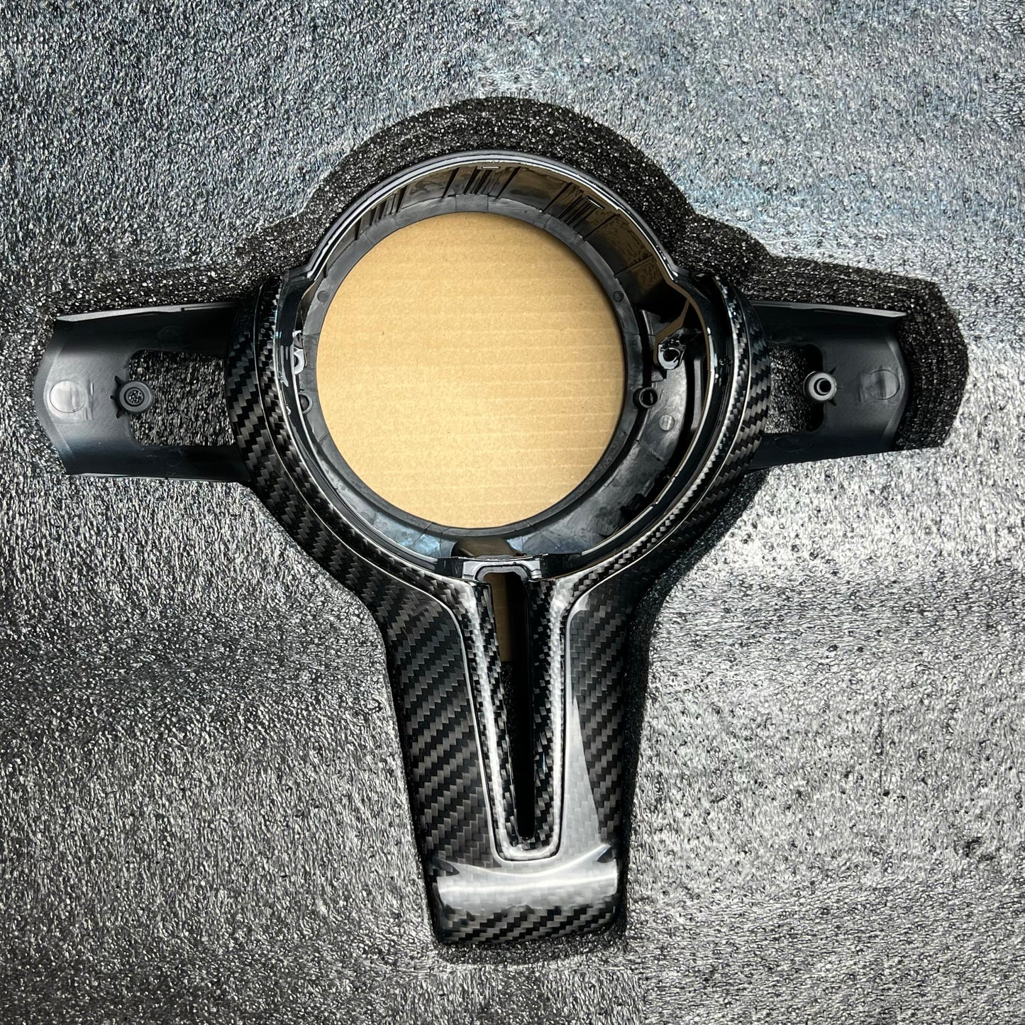 MAX CARBON Dry Carbon Lenkrad Ersatz für BMW M2 M3 M4 F87 F80 F82 F83  ohne Airbag und Tasten