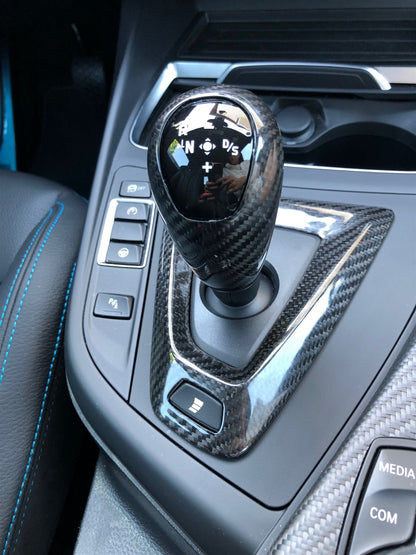 MAX CARBON Performance Schaltknauf Shift Mittelkonsole für BMW M2C M3 M4 F80 F82 F83 F87