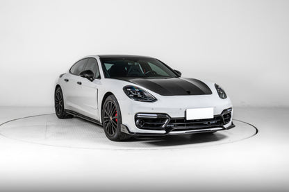 Becquet avant MAX CARBON DRY CARBON adapté à Porsche Panamera 971 971.1 971.2 GTS