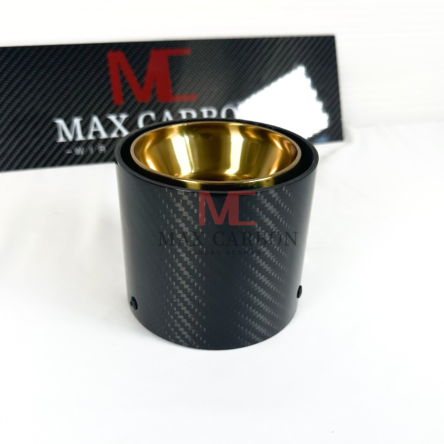 Couvercle de tuyau d'échappement de remplacement MAX CARBON pour BMW M2 M3 M4 G80 G81 G82 G83 G87 avec couvercles d'échappement d'origine 