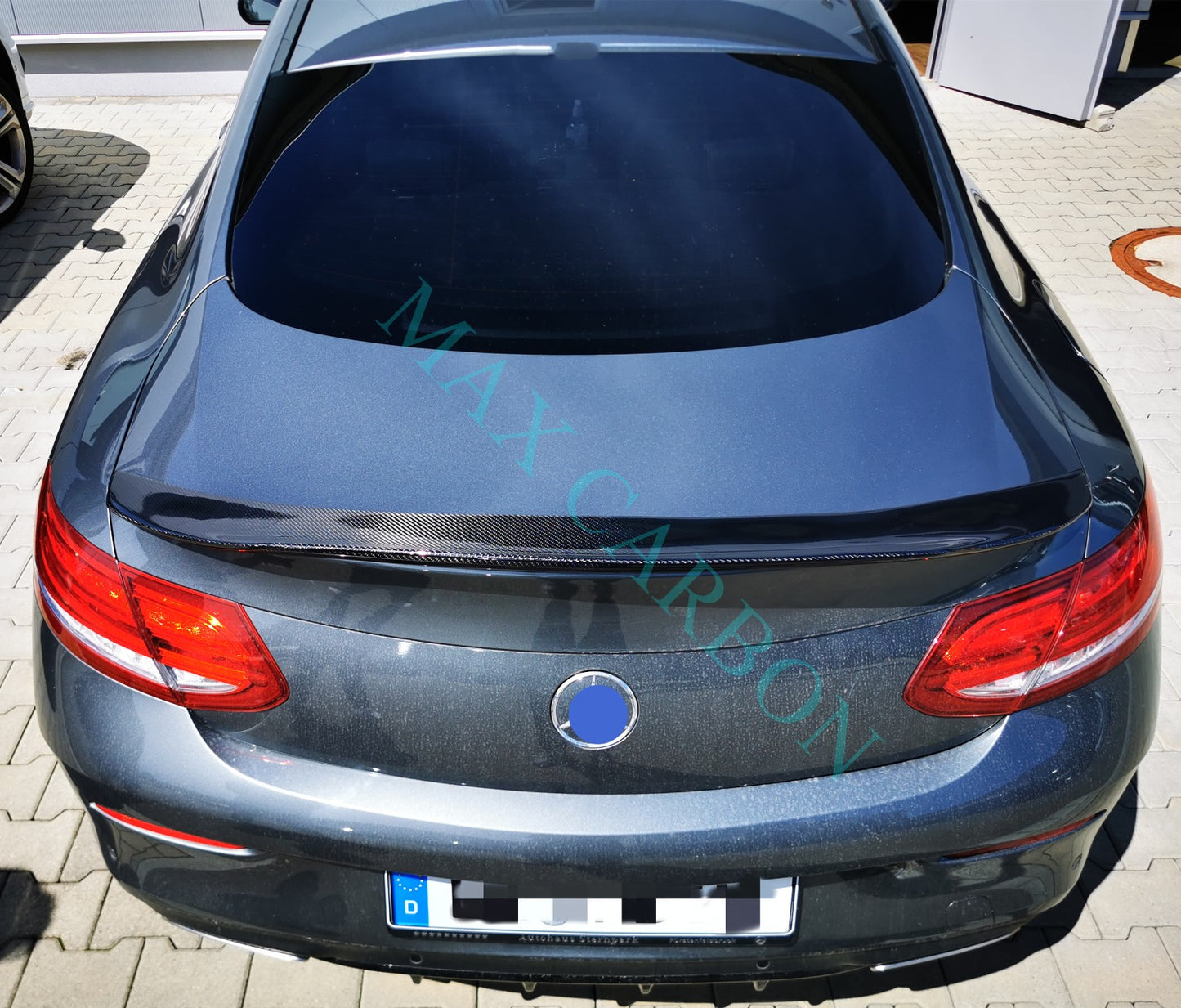 Lèvre de becquet arrière MC MAX CARBON Performance, pour Mercedes Benz classe C C205 coupé AMG C63 C43 