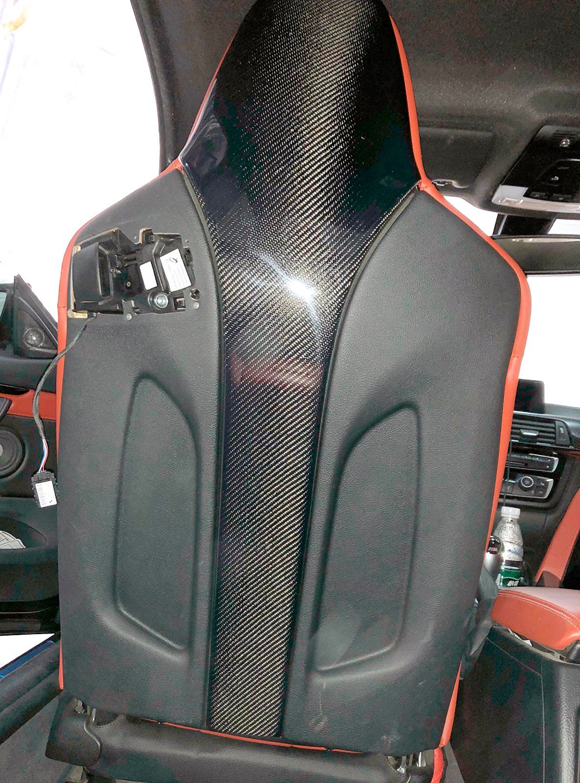 MAX CARBON Performance Sitz Abdeckung Cover für BMW M2 Competition F87 M3 F80 M4 F82 F83