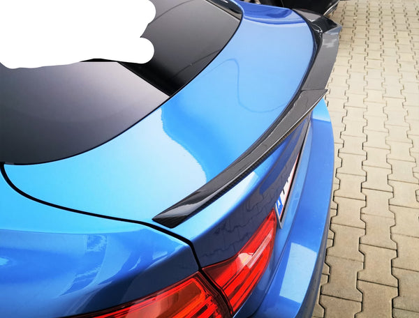 Lèvre de spoiler arrière à bord détachable MAX CARBON Performance Sport pour BMW Série 4 F32 F36