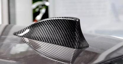 MAX CARBON Performance Shark Fin Antenne Hülle Blenden für BMW 5er F10 F11 6er F12 7er F10 F11 F18 M5 F01 F02 nur für vor LCI