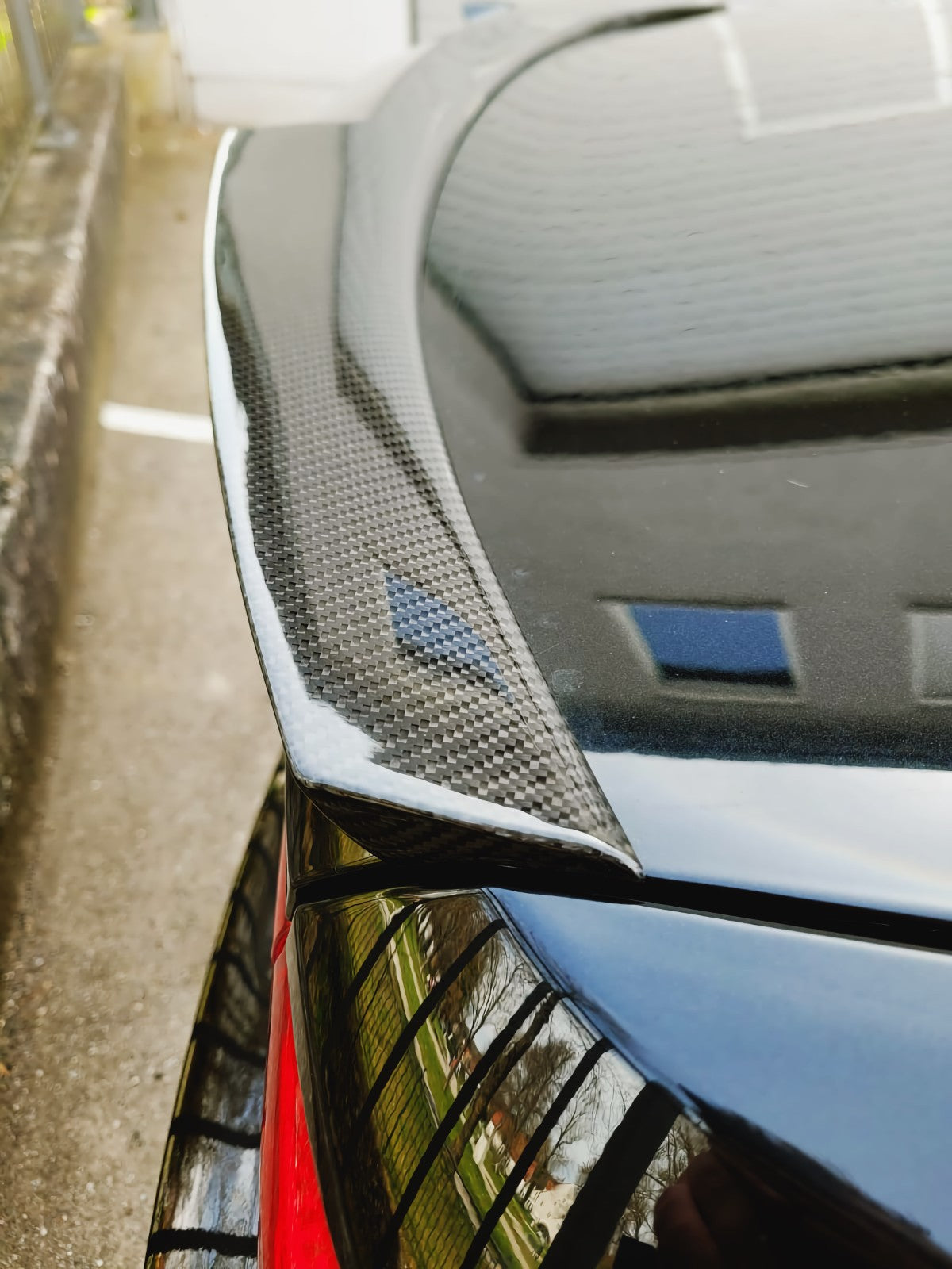 MC Dry Carbon Prepreg Heckspoiler Hecklippe Spoiler für BMW E92 inkl. M3