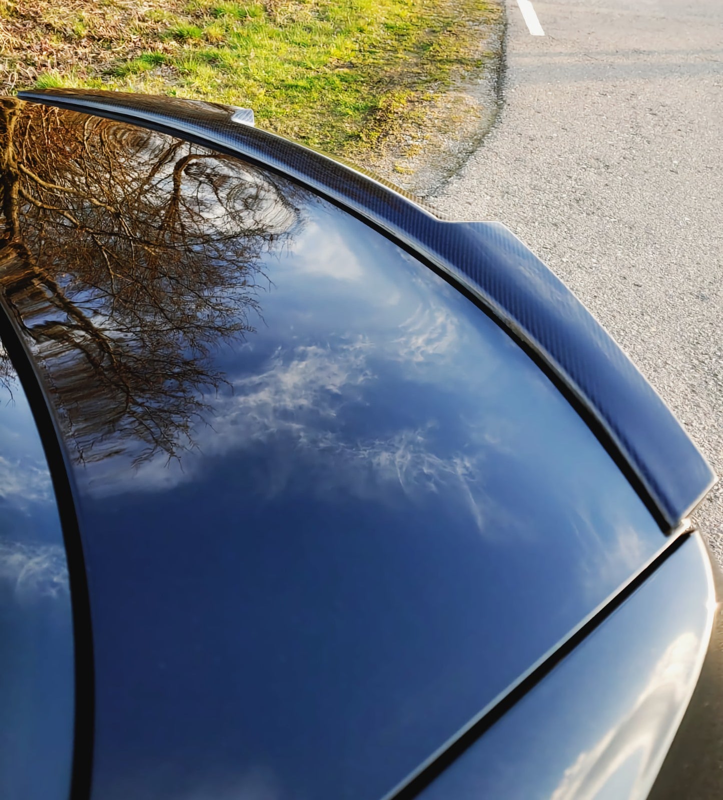 MC Dry Carbon Prepreg Heckspoiler Hecklippe Spoiler für BMW E92 inkl. M3