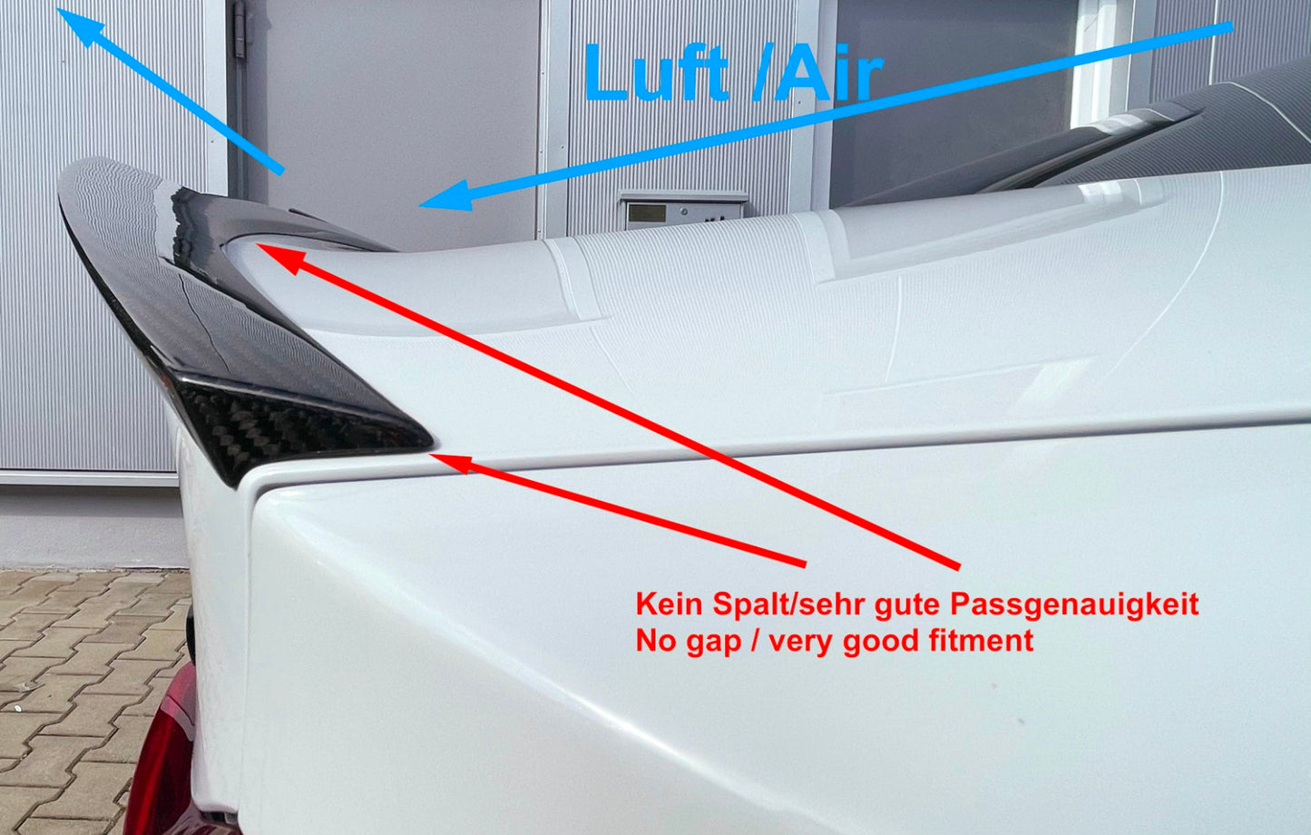 MAX CARBON Performance Heck Spoiler Hecklippe für BMW M4 F82