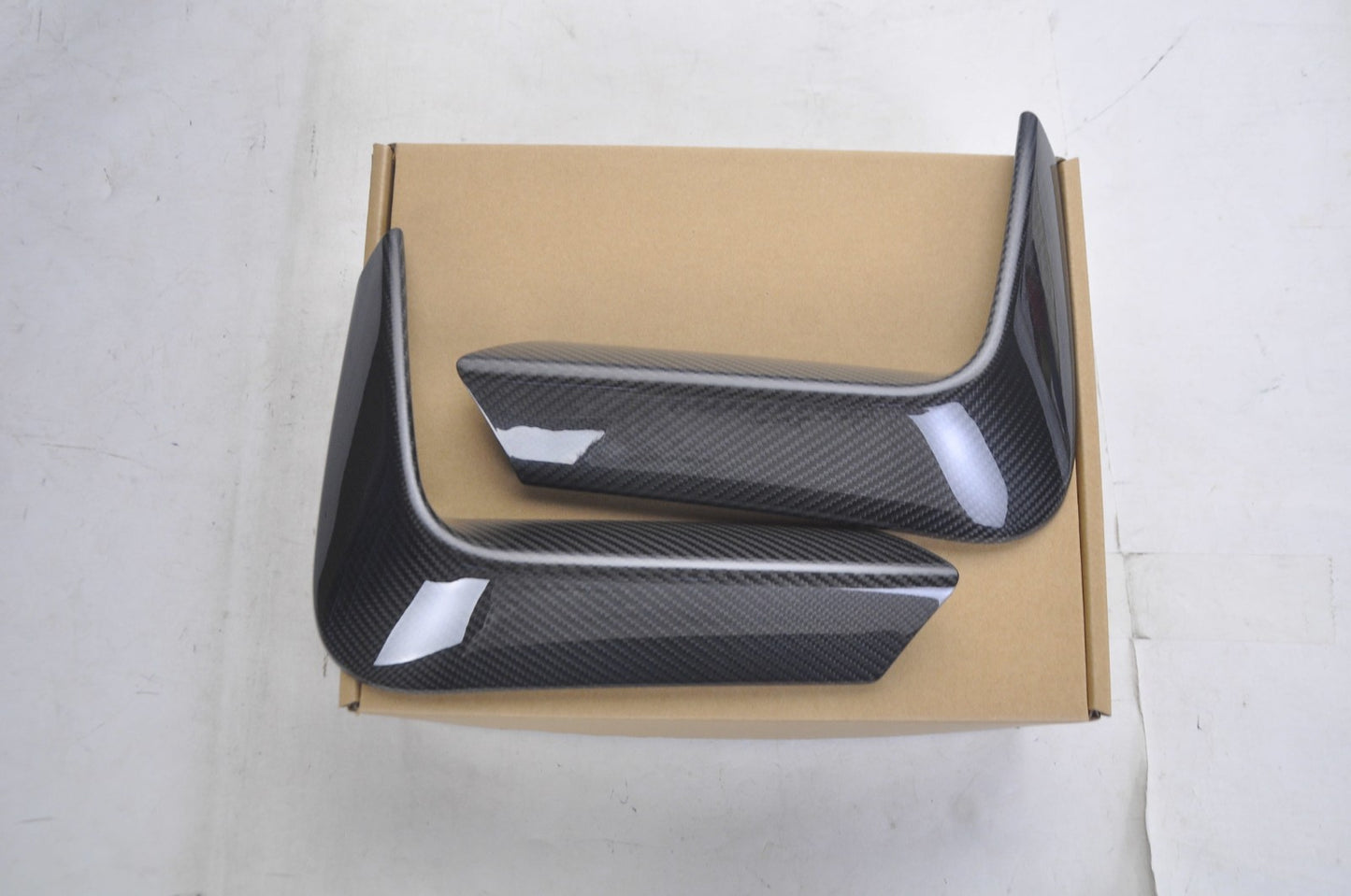 MAX CARBON Performance ensemble de couvercles de fixation de spoiler inférieur arrière pour BMW M3 F80 M4 F82 F83