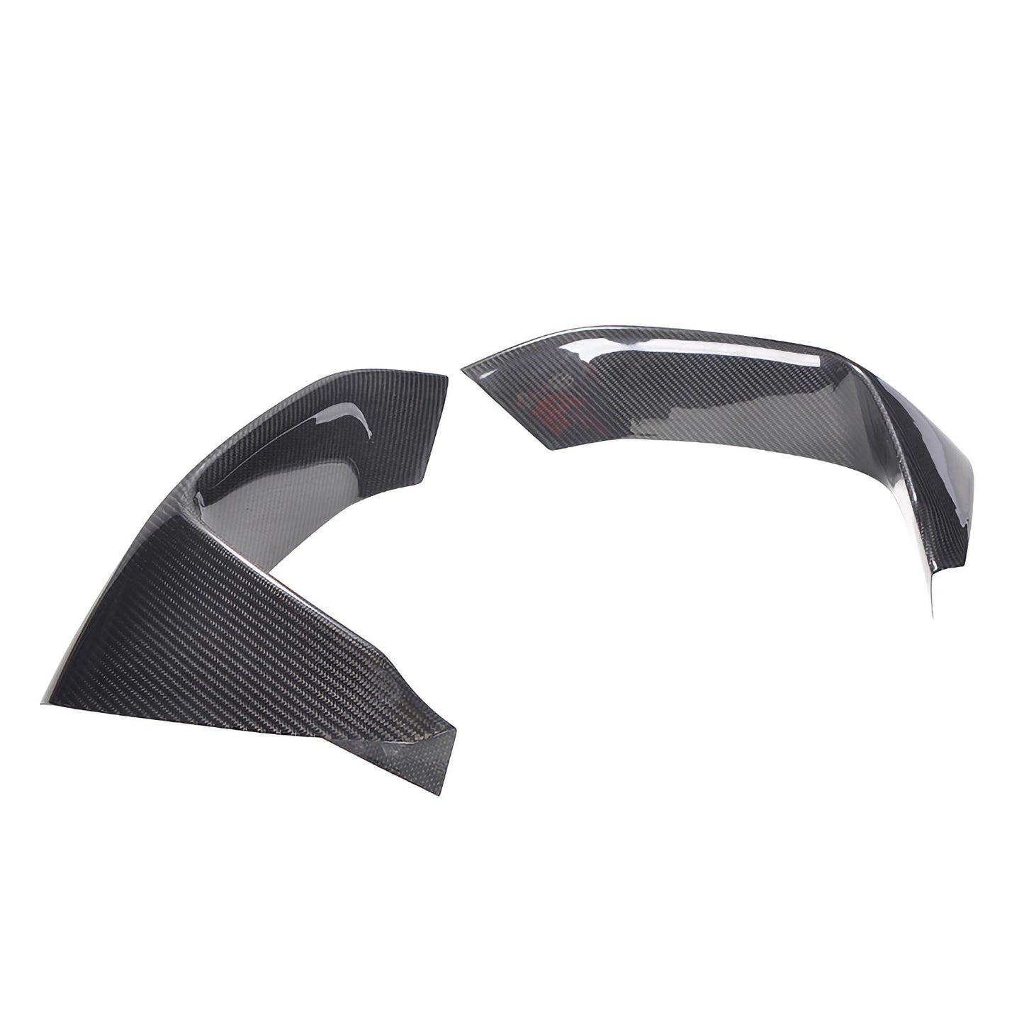 MAX CARBON Performance jeu de caches fixation de spoiler avant pour BMW M3 F80 M4 F82 F83