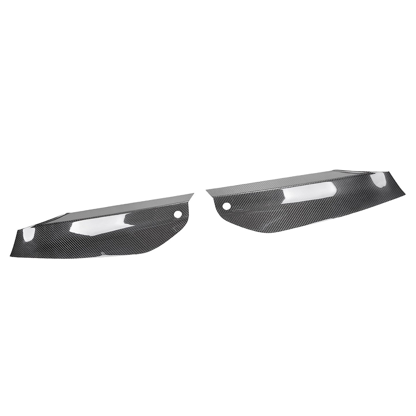 Petit becquet de panneau supérieur avant MAX CARBON Performance pour BMW M5 F90 avant LCI