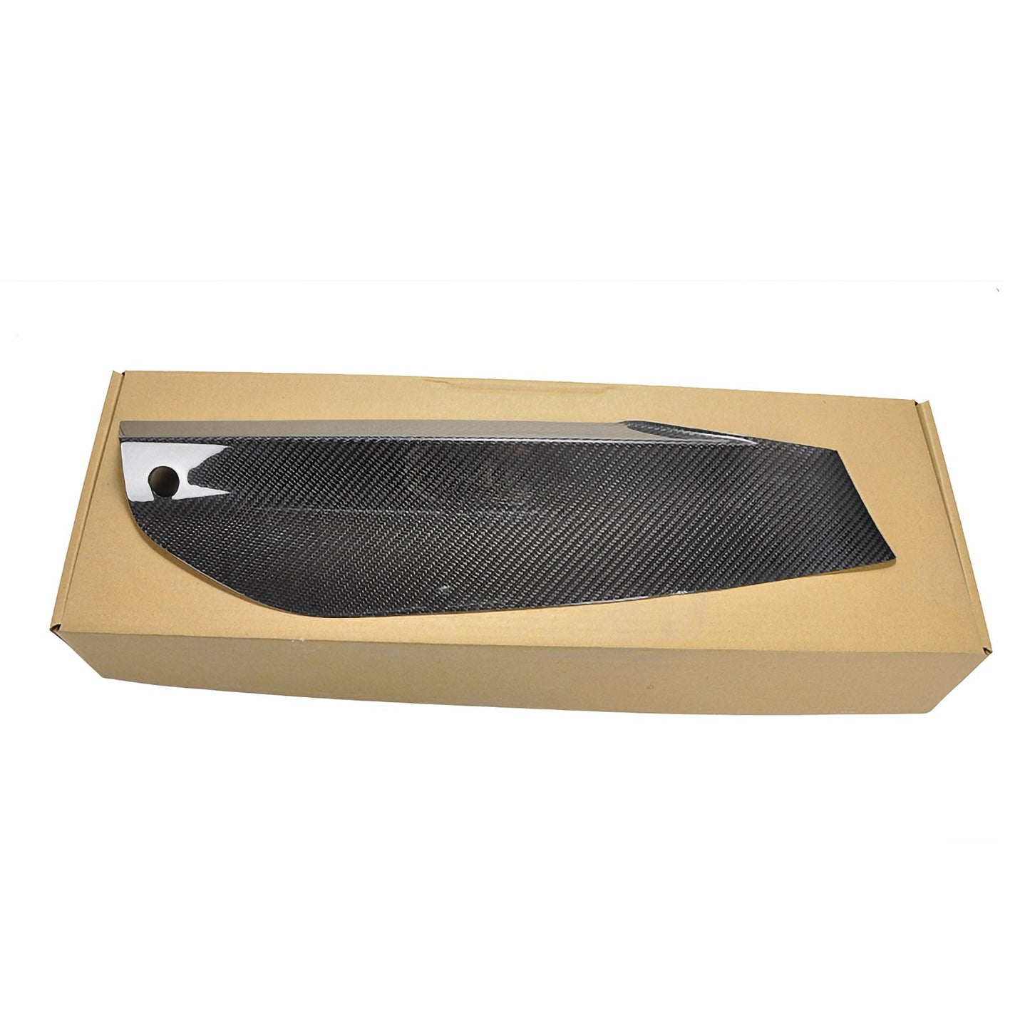 Petit becquet de panneau supérieur avant MAX CARBON Performance pour BMW M5 F90 avant LCI