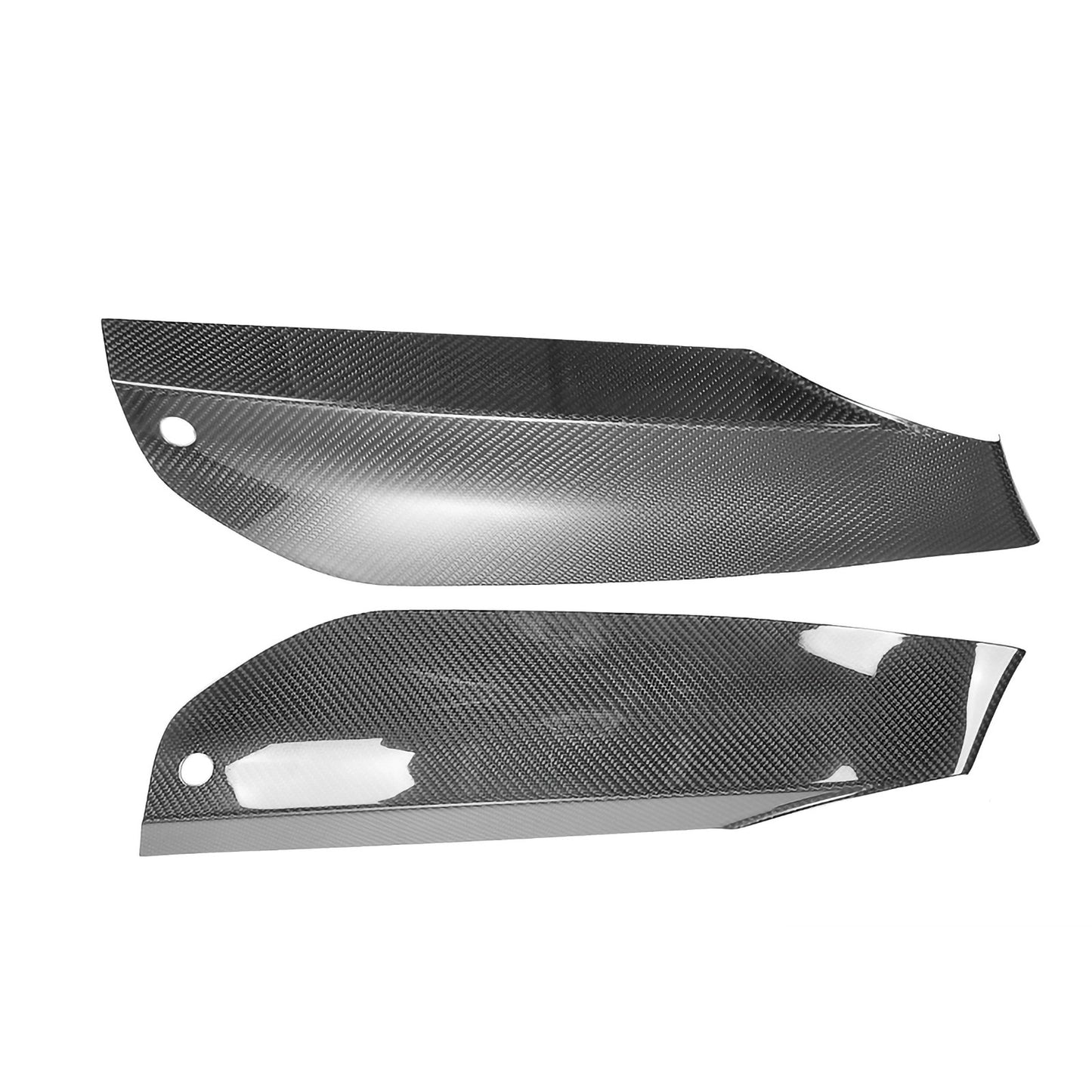 Petit becquet de panneau supérieur avant MAX CARBON Performance pour BMW M5 F90 avant LCI