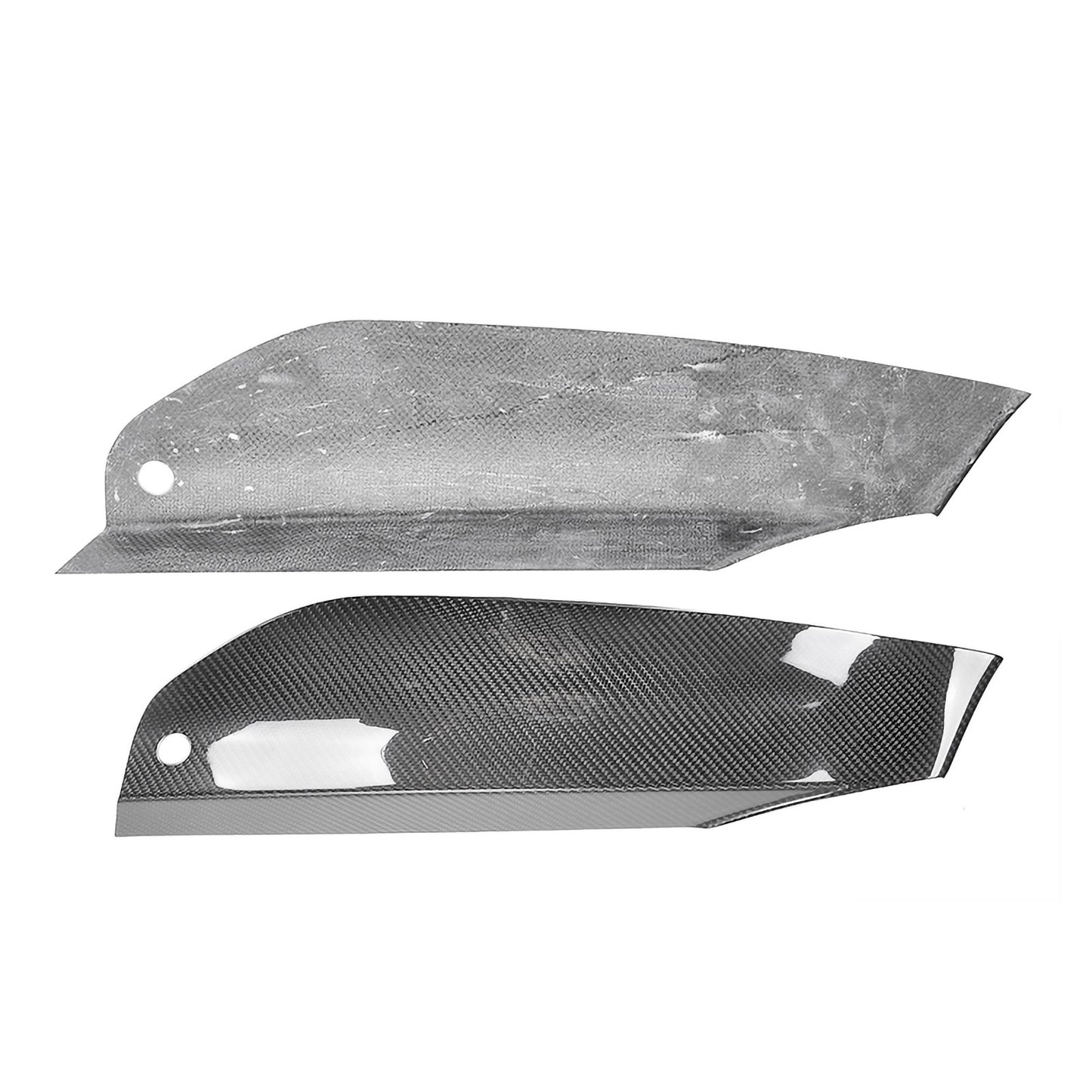 Petit becquet de panneau supérieur avant MAX CARBON Performance pour BMW M5 F90 avant LCI