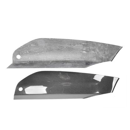 Petit becquet de panneau supérieur avant MAX CARBON Performance pour BMW M5 F90 avant LCI