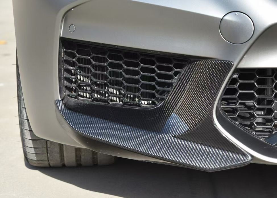 MC MAX CARBON Performance Front Large Spoiler for BMW M5 F90 before LCI