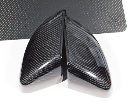 MC MAX CARBON Performance Spiegelkappen Ersatz Mirror Cover für AUDI A3 S3 RS3 8V