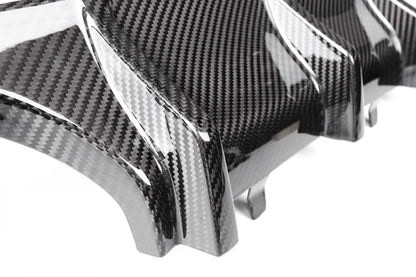 MC MAX CARBON Diffuseur préimprégné de carbone sec de remplacement pour BMW M3 F80 M4 F82 F83 