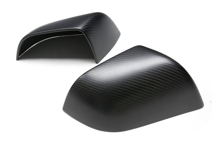 MAX CARBON Performance Aufsatz Spiegelkappen Mirror Cover für Tesla Model 3