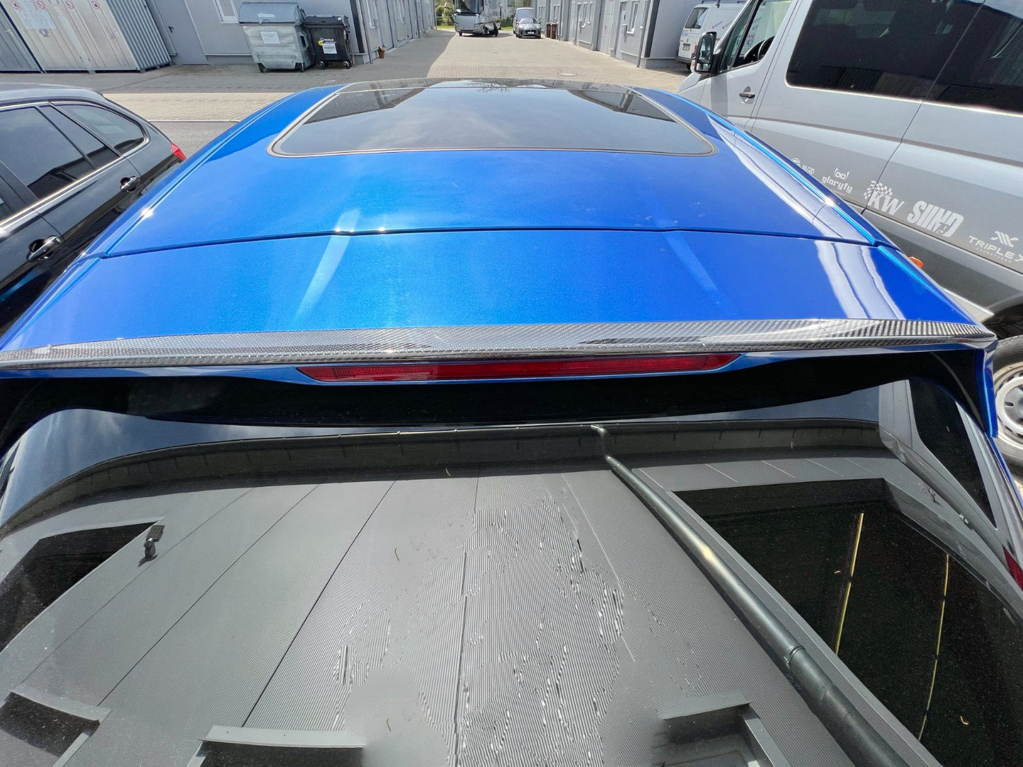 MAX CARBON Dry Carbon Hecklippe Heckspoiler Spoiler für Porsche Macan 95B.1 95B.2 S Turbo GTS 3 Jahre Garantie