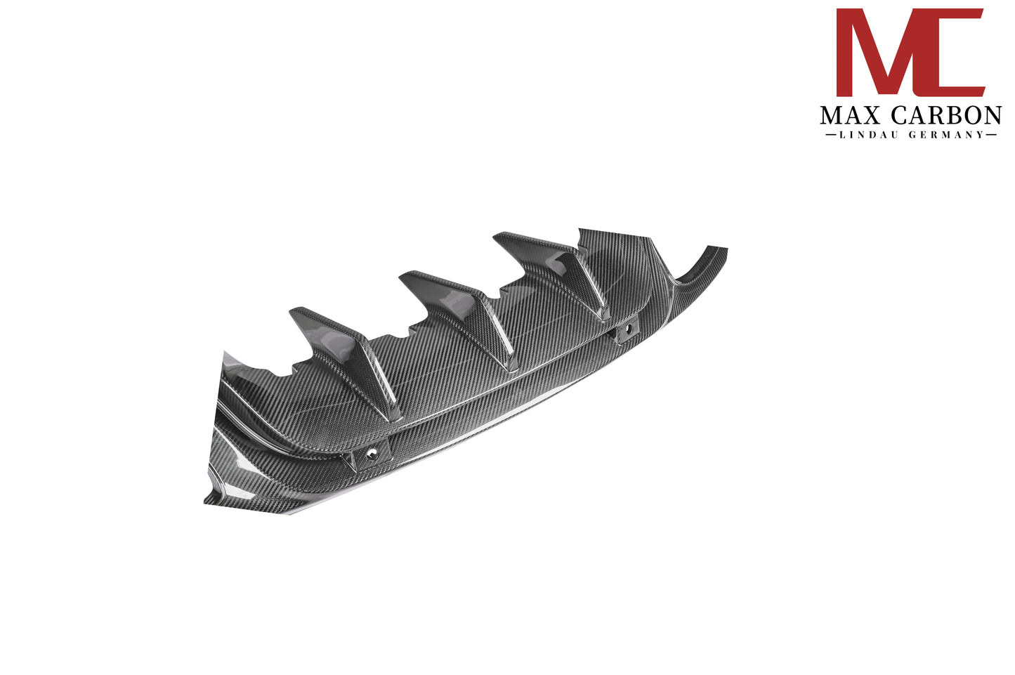 Diffuseur arrière MAX CARBON DRY CARBON adapté pour Porsche Panamera 971 971.1 971.2