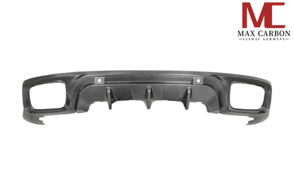 Diffuseur arrière MAX CARBON DRY CARBON adapté pour Porsche Panamera 971 971.1 971.2