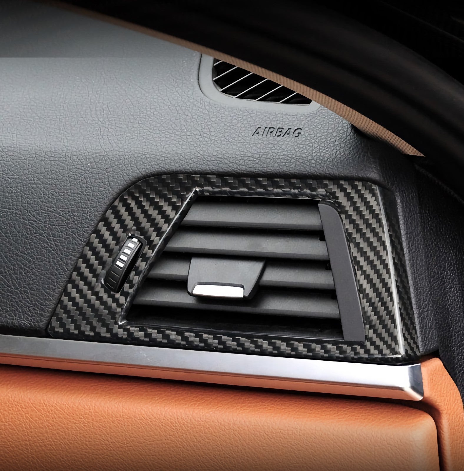 MAX CARBON Performance  Luftauslassrahmen Klimaanlage Abdeckung Blenden für BMW F30 F31 F32 F33 F34 F35 F36 335i 340i 435i 440i M3 M4 F80 F82 F83