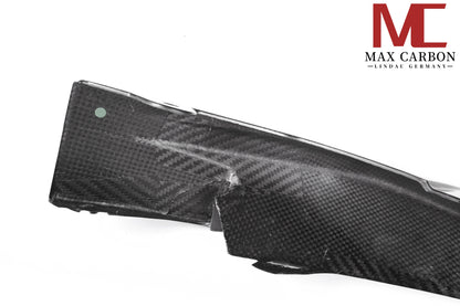 Lèvre avant en carbone préimprégné sec MAX CARBON pour BMW M3 G80 G81 M4 G82 G83 