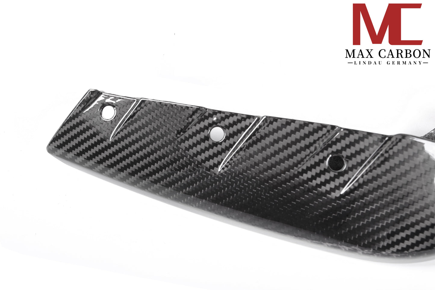 Lèvre avant en carbone préimprégné sec MAX CARBON pour BMW M3 G80 G81 M4 G82 G83 