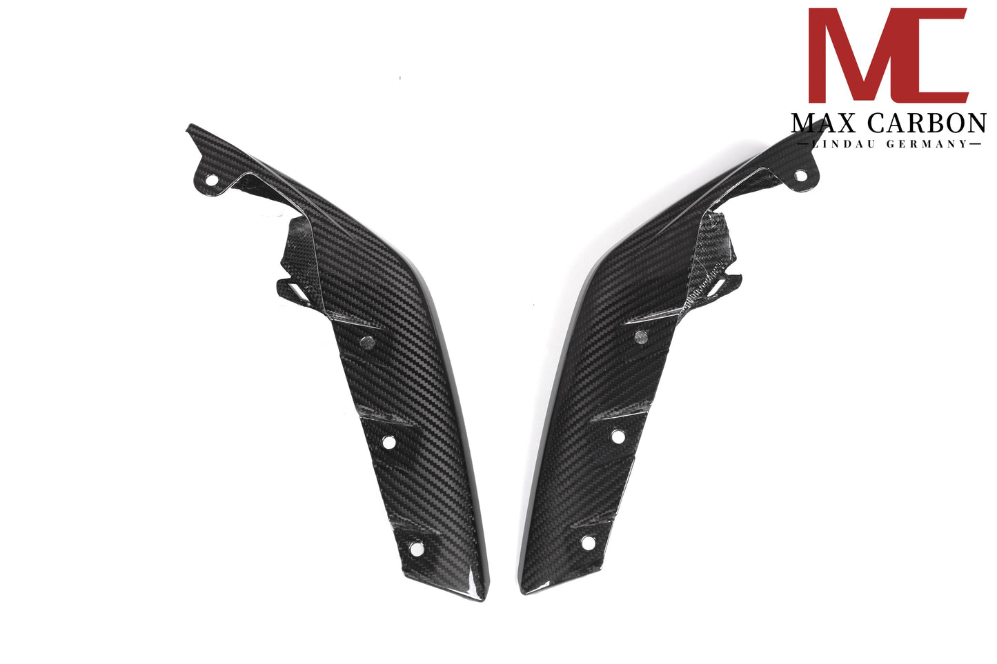 Lèvre avant en carbone préimprégné sec MAX CARBON pour BMW M3 G80 G81 M4 G82 G83 