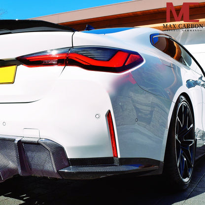Volets de garniture arrière MAX CARBON Performance pour BMW M3 G80 G81 M4 G82 G83