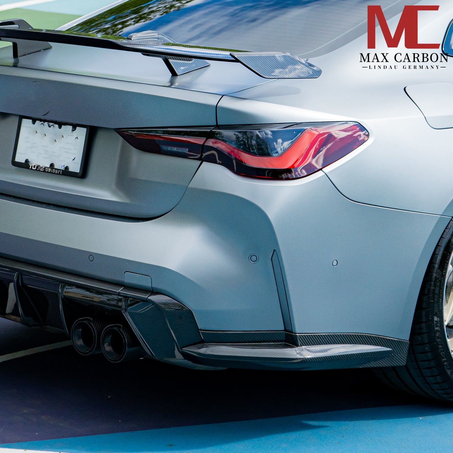 Volets de garniture arrière MAX CARBON Performance pour BMW M3 G80 G81 M4 G82 G83