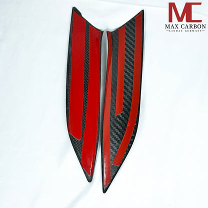 MAX CARBON Dry CARBON Seiten Mittelkonsole Blenden für BMW G20 G21 G22 G23 G26 G42 G80 G81 G82 G83 G87