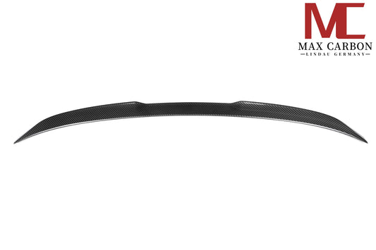 MAX CARBON – grande lèvre de becquet arrière Sport en carbone sec, préimprégné, pour BMW série 3 G20 M3 G80, Style OEM