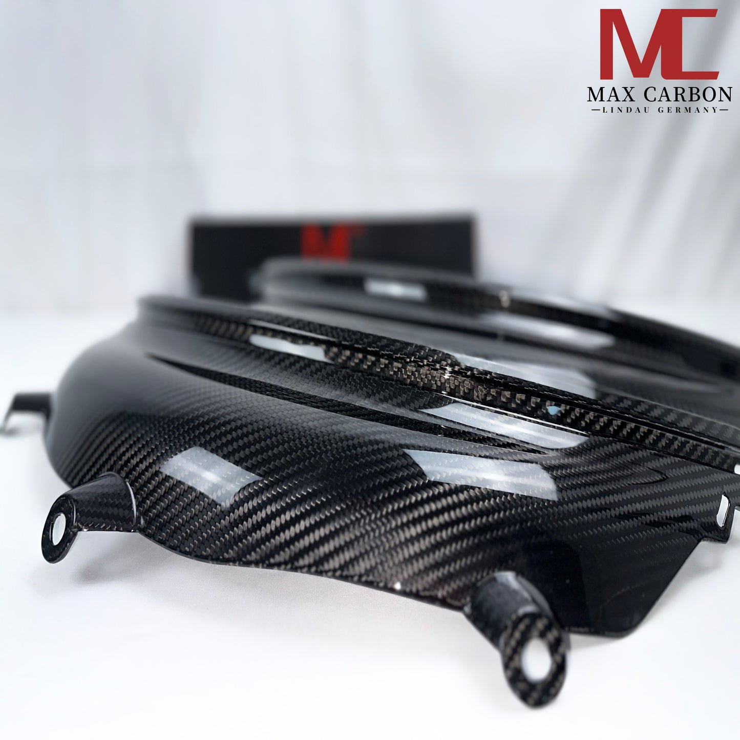 MAX CARBON Performance real carbon rear wheel protection wheel arch cover fits BMW M3 G80 G81 