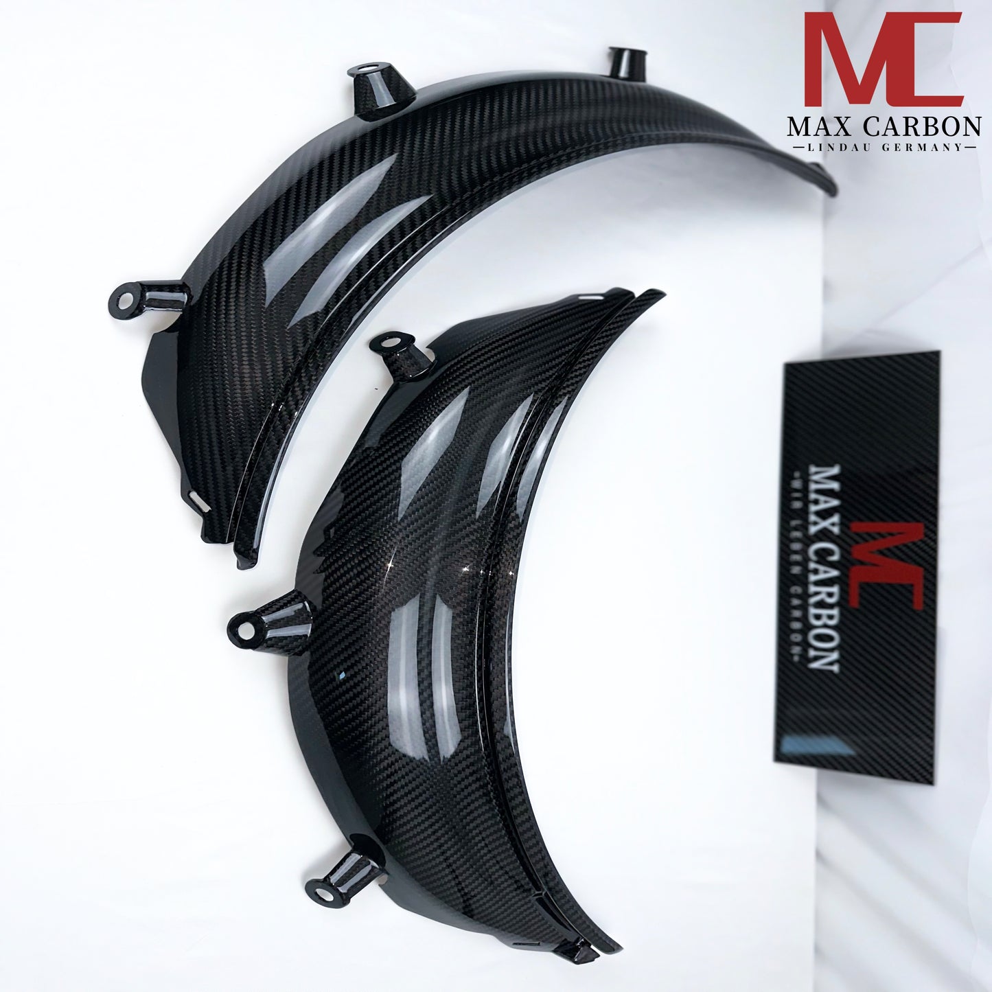 MAX CARBON Performance real carbon rear wheel protection wheel arch cover fits BMW M3 G80 G81 