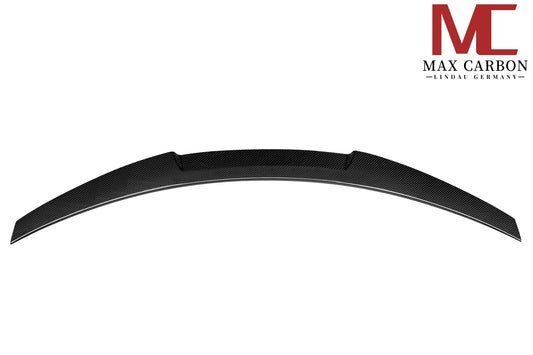 MAX CARBON Sec Carbone Préimprégné Sport Arrière Grand Spoiler Lèvre pour BMW M4 G82 4 Série G22 V4 Style