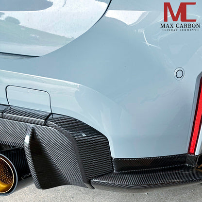 MAX CARBON DRY CARBON Diffusor Leisten Ersatz Heck Stoßstange für BMW M3 G80 G81 M4 G82 G83