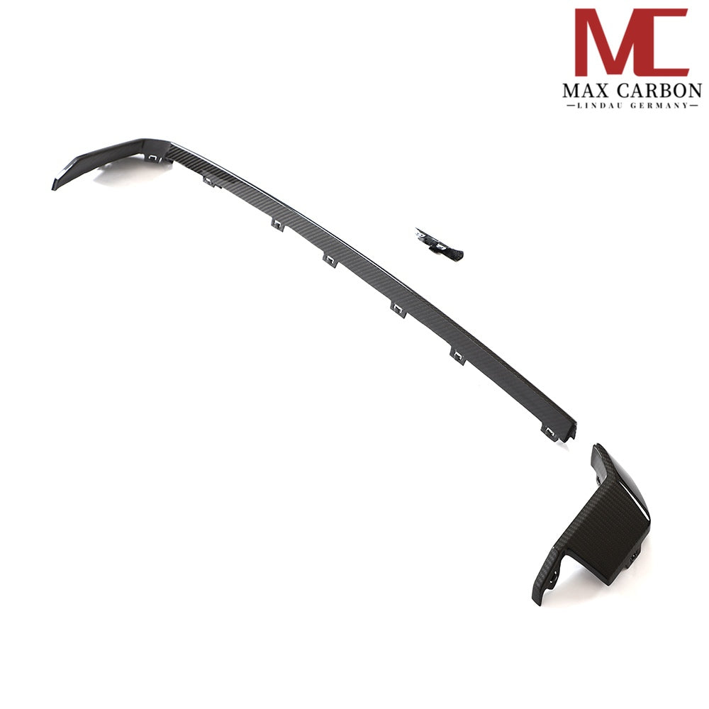 MAX CARBON DRY CARBON Diffusor Leisten Ersatz Heck Stoßstange für BMW M3 G80 G81 M4 G82 G83