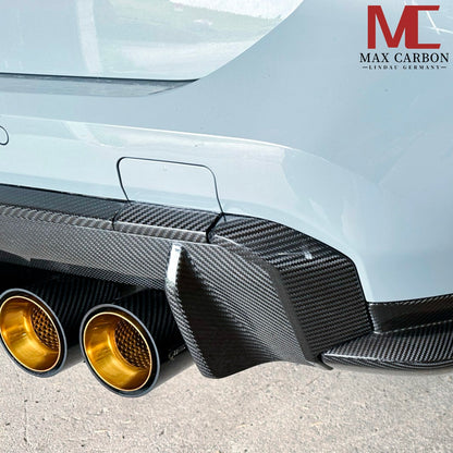 MAX CARBON DRY CARBON Diffusor Leisten Ersatz Heck Stoßstange für BMW M3 G80 G81 M4 G82 G83