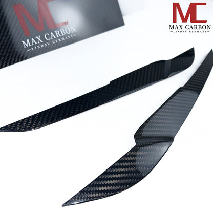 MAX CARBON DRY CARBON Prepreg Scheinwerfer-Augenlider passt für BMW M3 M4 G80 G81 G82 G83