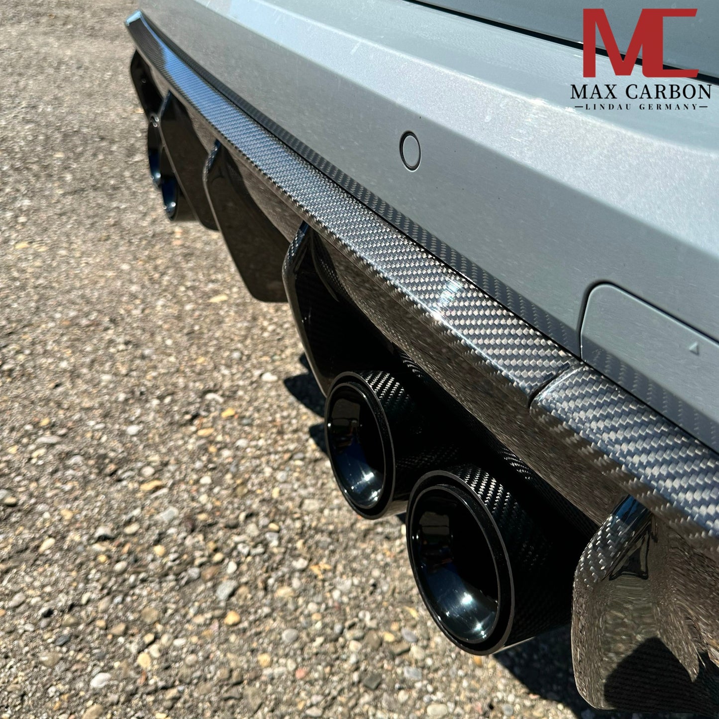 MAX CARBON DRY CARBON Diffusor Leisten Ersatz Heck Stoßstange für BMW M3 G80 G81 M4 G82 G83