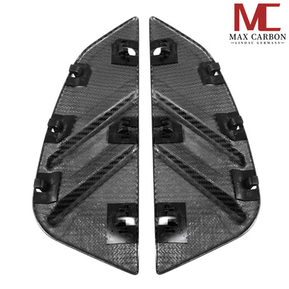 MAX CARBON Dry Carbon Kotflügel Lufteinlässe Zierleiste Ersatz für BMW M3 G80 G81 M4 G82 G83