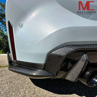 MAX CARBON DRY CARBON Diffusor Leisten Ersatz Heck Stoßstange für BMW M3 G80 G81 M4 G82 G83