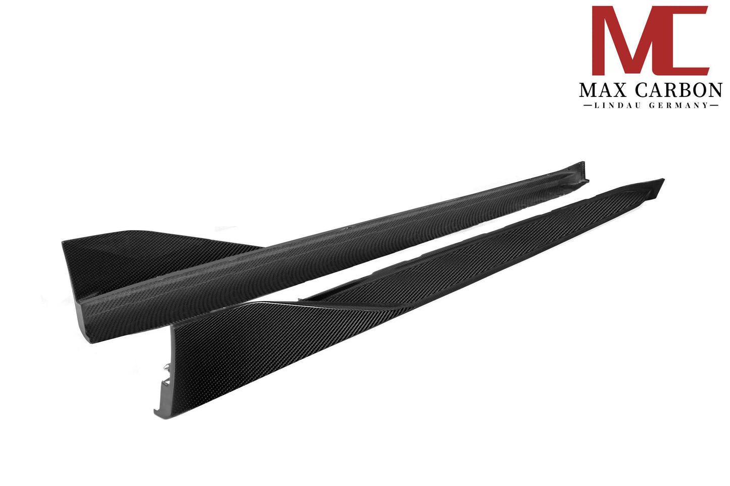 MAX CARBON Dry Carbon Prepreg Performance Seitenschweller Schwellereinsatz für BMW M3 G80 G81 M4 G82 G83