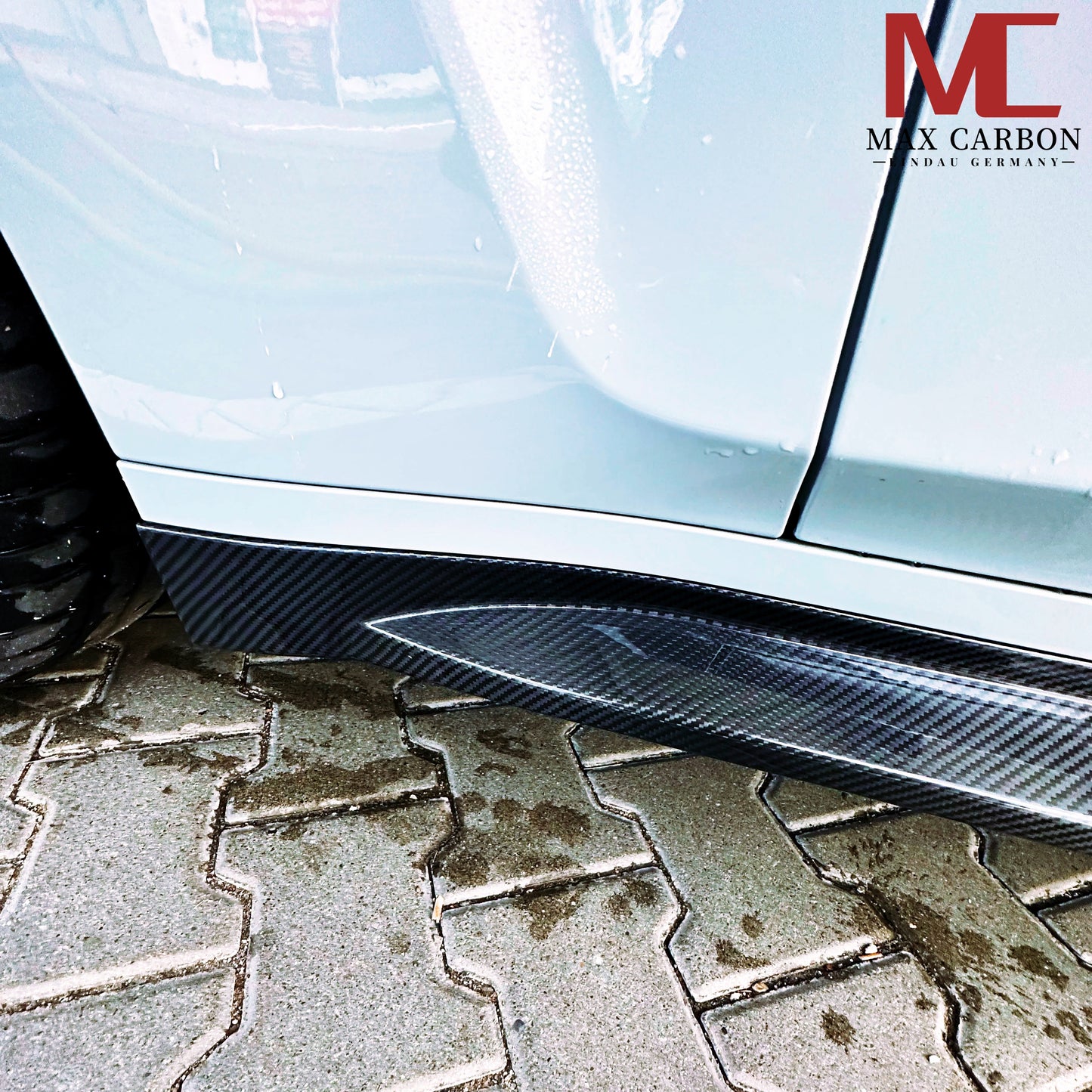 MAX CARBON Dry Carbon Prepreg Performance Seitenschweller Schwellereinsatz für BMW M3 G80 G81 M4 G82 G83