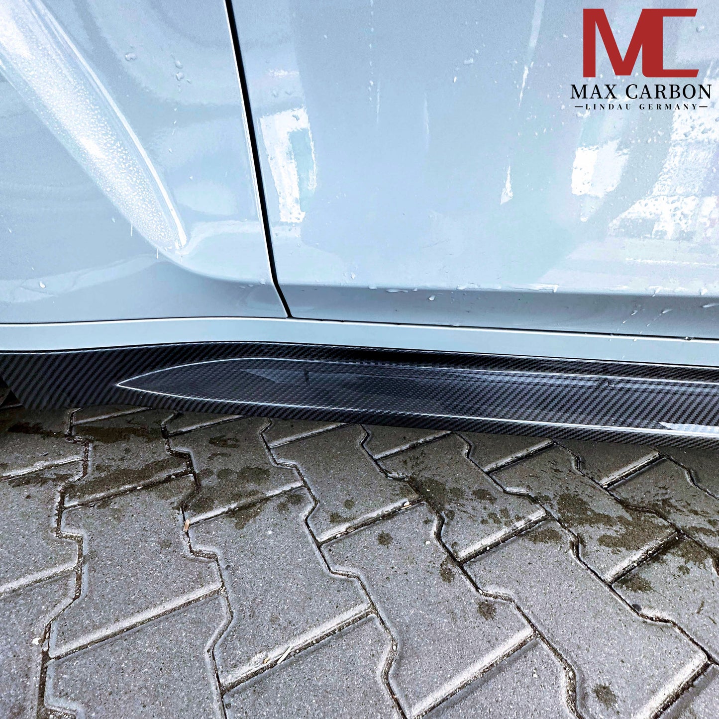 MAX CARBON Dry Carbon Prepreg Performance Seitenschweller Schwellereinsatz für BMW M3 G80 G81 M4 G82 G83